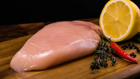 Poitrine de poulet de grain désossée