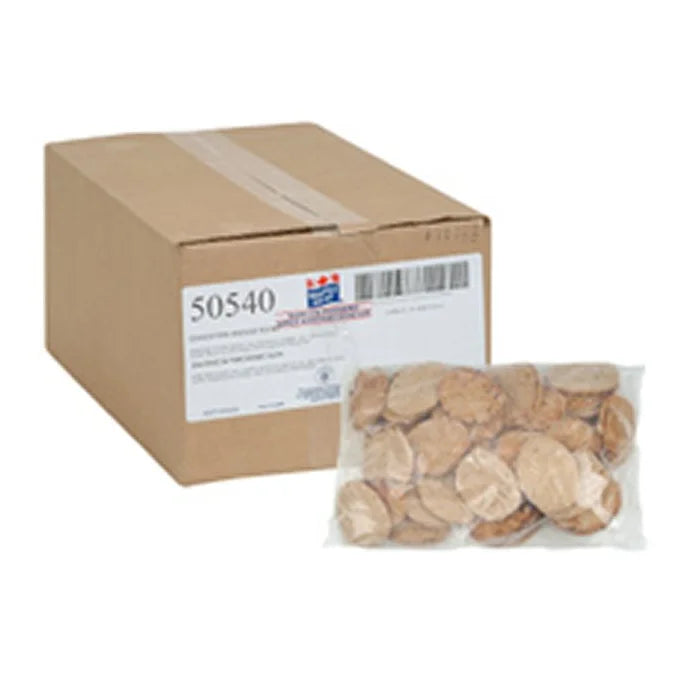 Galette de saucisse de porc 85-90 unités, cuite, congelé