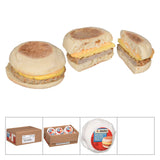 SANDWICH MUFFIN SAUCISSE/OEUF/FROMAGE