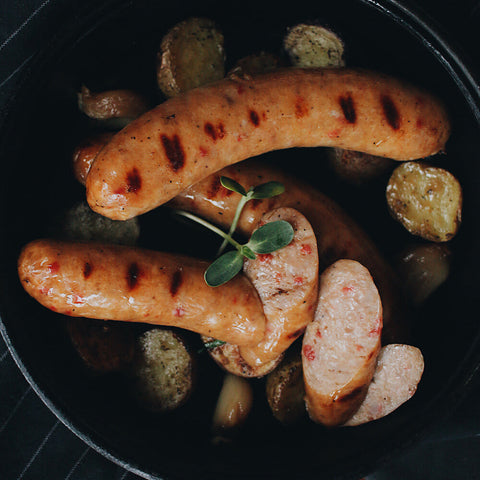 SAUCISSE BACON CHEDDAR