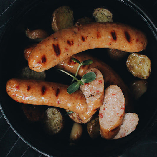 SAUCISSE BACON CHEDDAR