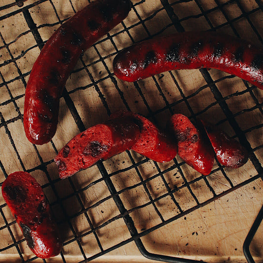 SAUCISSE CANNEBERGE SIROP D'ÉRABLE