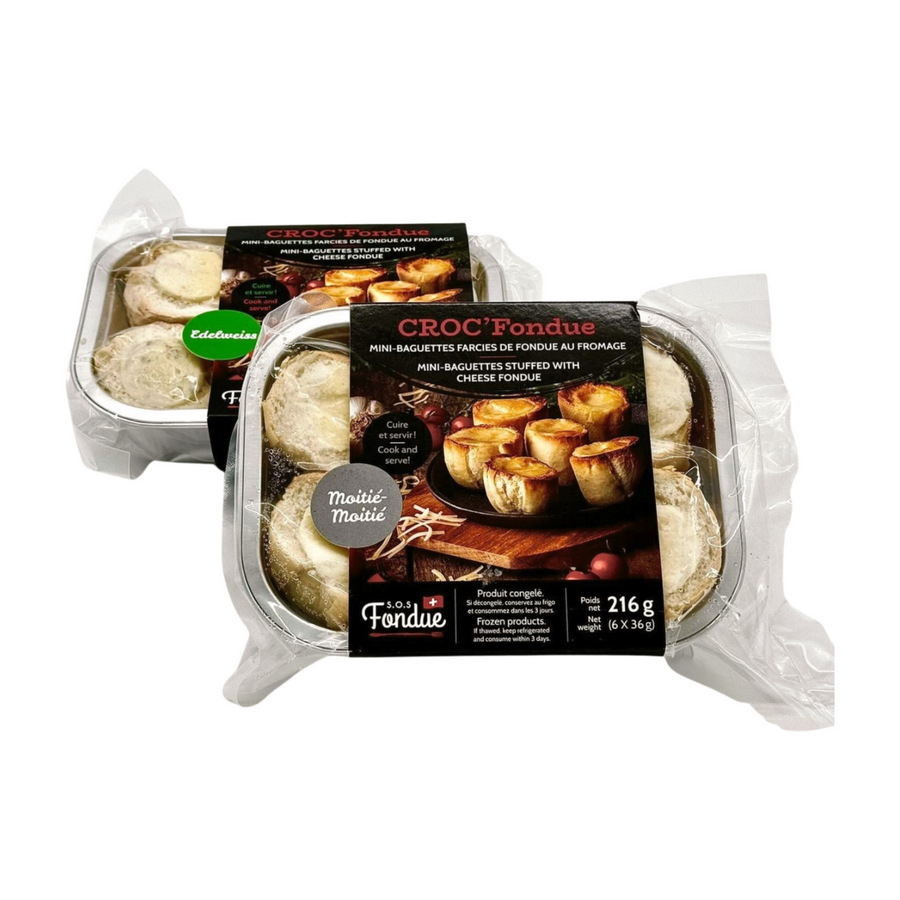 CROC'FONDUE MOITIÉ-MOITIÉ