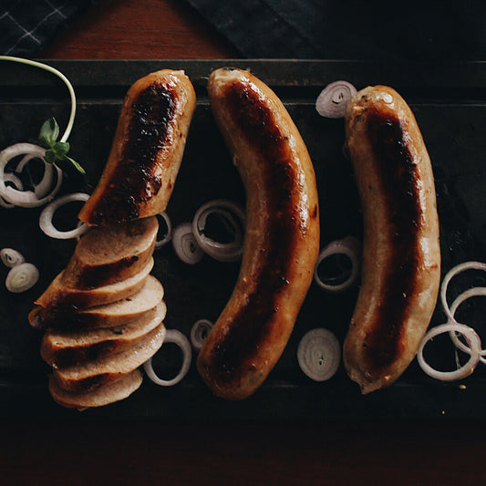 SAUCISSE VIN ET ÉCHALOTTE