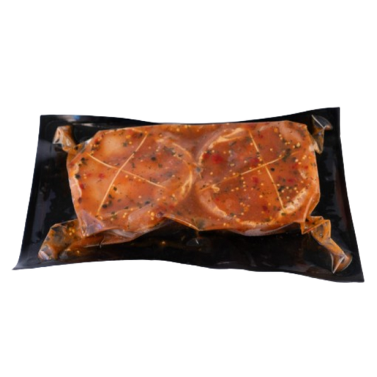 POULET TOURNEDOS SAUCE MÉDITÉRANÉEN A/BACON